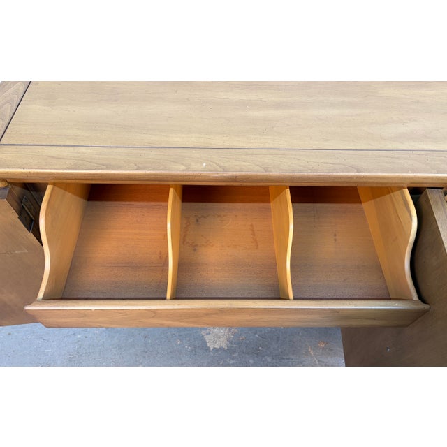 Vintage Lowboy Dresser by White Furniture Co For Sale - Image 10 of 14