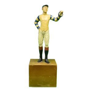 "21" Club Jockey Mascot