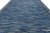 Contemporary Handmade Oceanic Blue Wave Kilim Wool Area Rug Luxury Flat-Weave For Sale - Image 12 of 12
