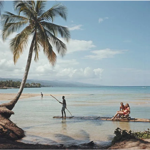 Kasimir Korybut 1971 by Slim Aarons Slim Aarons Limited Estate Edition Kasimir Korybut and Michelle Vaughan begin a raft...