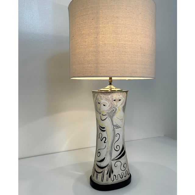 1950s 1950s Marcello Fantoni Table Lamp For Sale - Image 5 of 11