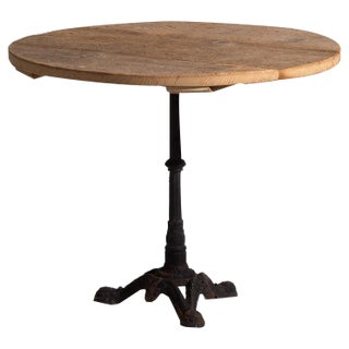 Round Garden Table, 1920s For Sale