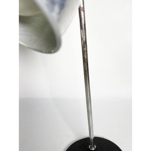 20th Century Industrial Table Lamp with Aluminium Shade, France For Sale - Image 6 of 17