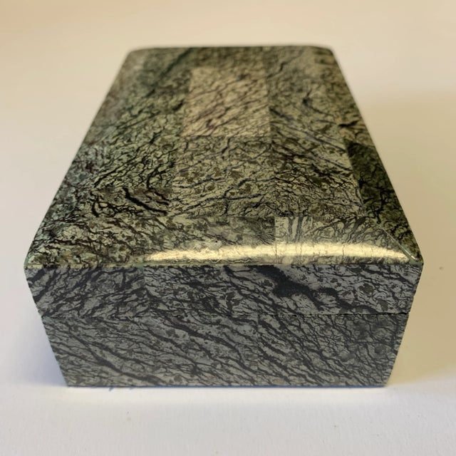Keepsake Stone Tessellated Box For Sale In New York - Image 6 of 8