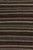 1950s Vintage Mid-Century Kilim Beige-Brown Red and Blue Striped Pattern For Sale In New York - Image 6 of 7