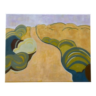 “Sandy Path” Oil on Linen by Nancy M. Vignola - For Sale