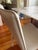 2010s Pair of Room & Board Madrid Cream Leather Dining Chairs For Sale - Image 5 of 8