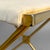 Metal Italian Modern Stools in Gilt Metal and White Fabric, 1980s, Set of 2 For Sale - Image 7 of 18