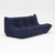 This Togo has been reupholstered with new foam and high-quality new fabric, keeping its inner structure, giving the item...
