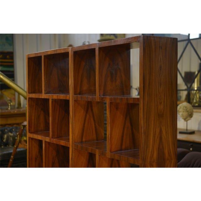 Art Deco Wooden Shelves, 1980s, Set of 2, in Very Good conditions. Designed 1980 to 1989