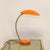 Paint Vintage Space Age Desk Lamp in Orange, 1970s For Sale - Image 7 of 7