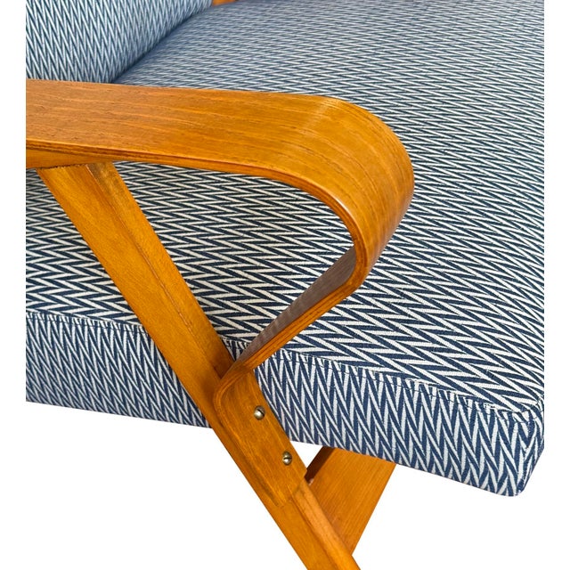 Brown Mid-Century Lounge Chairs by Tatra Pravenec for František Jirák, 1960s, Set of 2 For Sale - Image 8 of 13