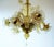 Gold Dust Murano Glass Chandelier from Barovier & Toso, Italy, 1940s For Sale - Image 7 of 12