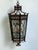 Vintage Iron and Glass Lantern For Sale - Image 11 of 17