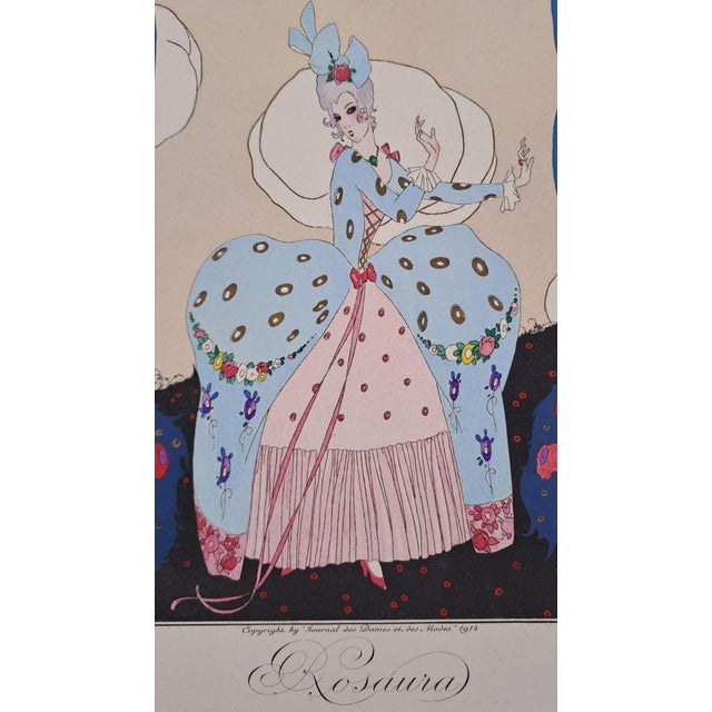 Umberto Brunelleschi, Rosaura, 1914, Original Engraving For Sale - Image 7 of 8
