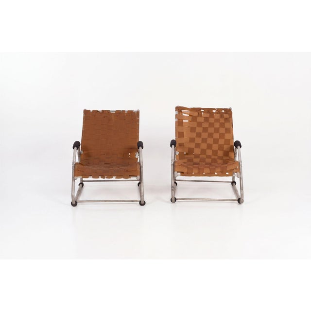 Art Deco Warren McArthur South Hampton Model 635 Lounge Chairs, 1935 For Sale - Image 3 of 9