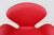 Danish Mid-Century Modern Arne Jacobsen for Fritz Hansen Red Leather Swan Chair, New For Sale - Image 11 of 18
