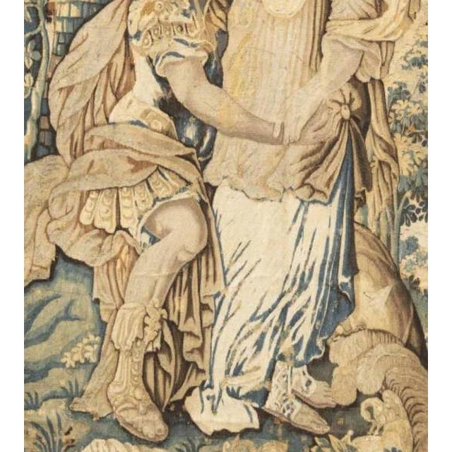 Baroque 17th Century Antony and Cleopatra Tapestry from Aubusson For Sale - Image 3 of 7