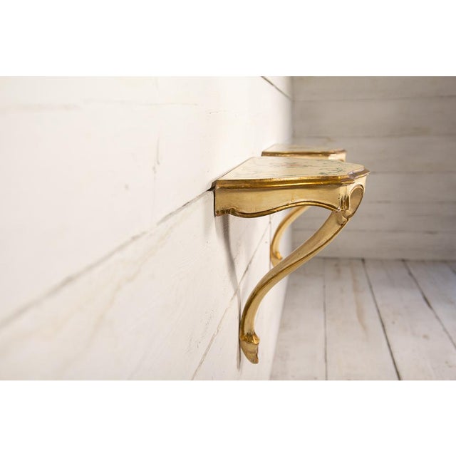 Venetian Baroque Style Consoles, 1960s, Set of 2 For Sale - Image 6 of 14