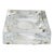 Vintage Modern Square Glass Ashtray For Sale
