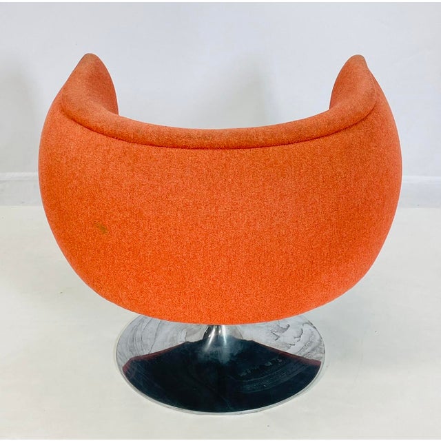 Wood Swivel Lounge Chair by Joseph d'Urso for Knoll, Signed, Usa 2009 For Sale - Image 7 of 12