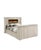 New Henley King 5–Piece Smart Bedroom Set - Channel Tufted W/ Fireplace , Tv Lift Set Only For Sale - Image 4 of 8