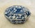 Vintage Blue & White Porcelain Trinket Box For Sale - Image 4 of 9