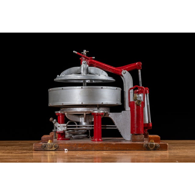 Vintage Salesman Sample Tire Vulcanizing Machine For Sale - Image 4 of 16