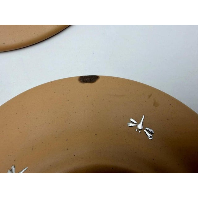 1980s Emilia Castillo Taxco Plata Mexico Butterfly Cup and Saucer Set of 6 For Sale - Image 16 of 18
