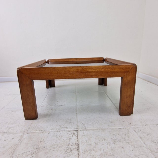 Mid-Century Modern Italian Coffee Table by Afra & Tobia Scarpa for Cassina, 1960s For Sale - Image 10 of 15