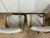 Taupe 1940s Custom Refinished Cerused Solid Oak Mid-Century Transitional Dining Chairs - Set of 6 For Sale - Image 8 of 13