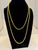 Vintage 18 Karat Yellow Gold 93.4Gm, Designer Chain, 3.64 mm Necklace, 57 " Long For Sale In New York - Image 6 of 18