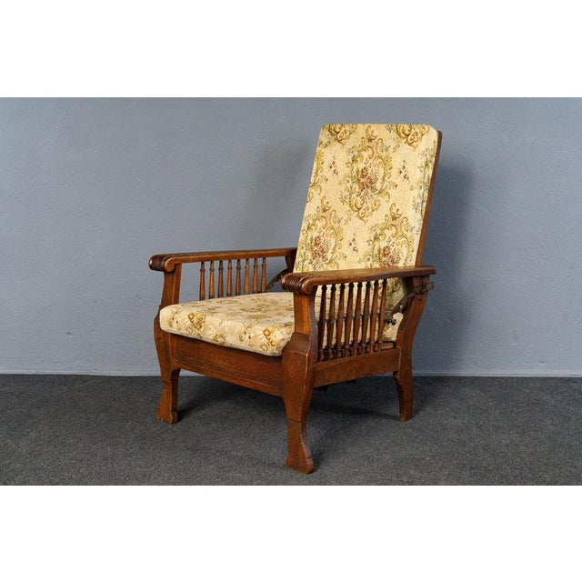 Adjustable Lounge Chair in Oak For Sale - Image 3 of 18