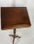 The Academic's Alibi: Vintage Folding Mahogany-Stained Scholar's Lectern For Sale - Image 4 of 9