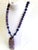Statement Charoite and Lapis Lazuli Necklace With Sculptural Charoite Pendant a Wearable Work of Art For Sale - Image 16 of 18