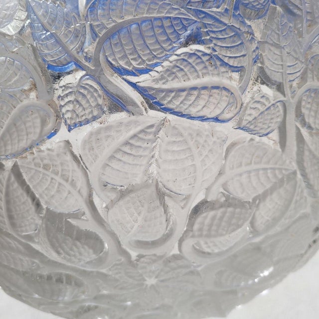 Art Nouveau Charmes Glass Pendant Light by René Lalique for Lalique For Sale - Image 12 of 17