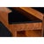 Mid-Century Modern American of Martinsville Dania Black and Walnut Headboard With Attached Nightstands For Sale - Image 3 of 14