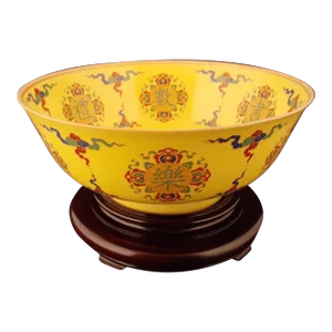 Early 20th Century Chinese Porcelain Auspicious Characters Bowl