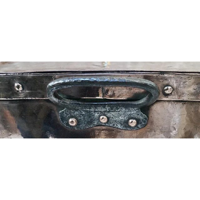 Black Victorian Copper Braising Pan Brais by Michel Van Neuss, 1901 For Sale - Image 8 of 12