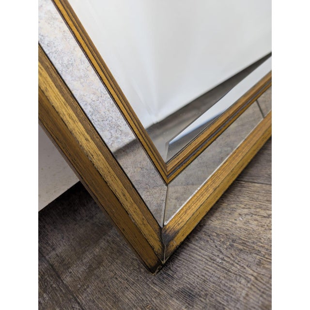 Mirror with Gilded Wood Frame For Sale - Image 14 of 15