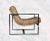 Mid-Century Modern Vintage Milo Baughman Style Flatbar Chrome Chair For Sale - Image 3 of 5