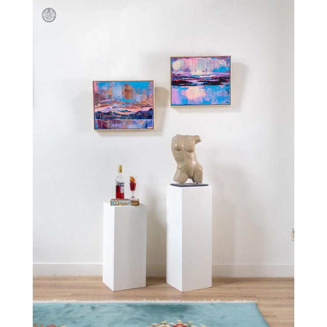 Contemporary Ana Barbić Katičić, Pure Dawn, Acrylic on Canvas For Sale - Image 3 of 6