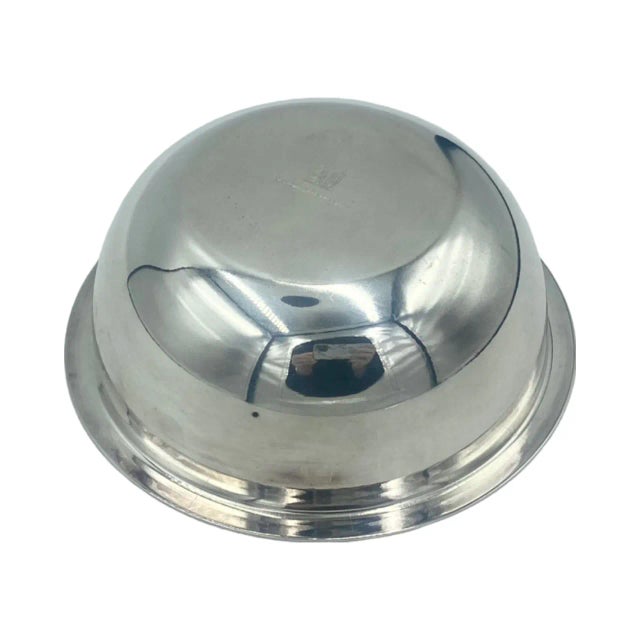 Vintage the 21 Club Nyc Restaurant Silverplate Caviar Bowl New York For Sale - Image 11 of 13