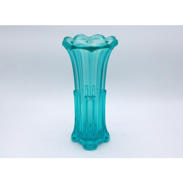 1950s Art Deco Vase by Rudolf Schrötter for Rudolfova Hut, 1958 For Sale - Image 5 of 10
