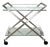 Vintage Italian Model Mister Service Bar Cart by Andreas Weber for Gallotti & Radice, 1990s For Sale