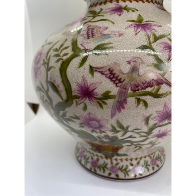 Chinese Late 19th Century Chinese Ceramic Ginger Jar For Sale - Image 3 of 8