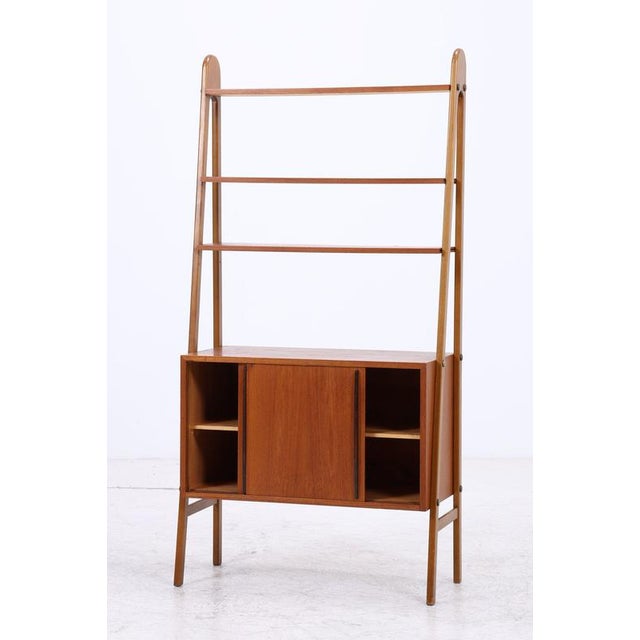 2000 - 2009 Mid-Century Modern Teak Shelving Unit For Sale - Image 5 of 18