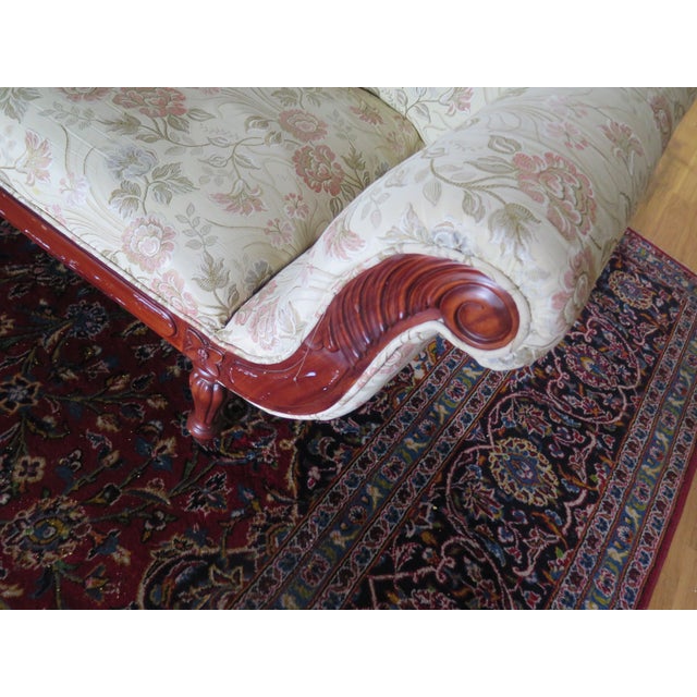 Duncan Phyfe Somerset Furniture Company Duncan Phyfe Style Mahogany Sofa For Sale - Image 4 of 9