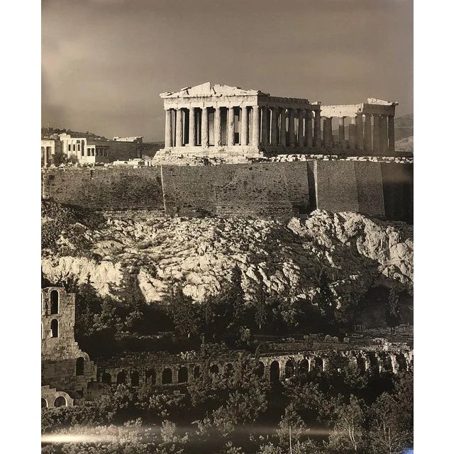 Artist: Huber R. Schmid Title: The Acropolis, Athens Year: 2000 Signed: No Medium: Offset Lithograph Paper Size: 72 x 54...