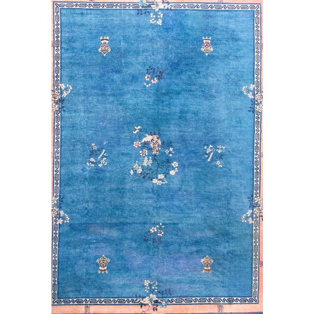 Art Deco Early 20th Century Chinese Art Deco Rug For Sale - Image 3 of 15